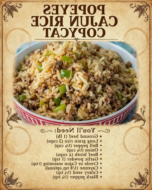 Popeyes-style Cajun Rice