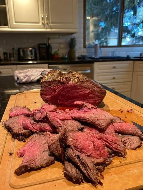Beef joint & roast potatoes