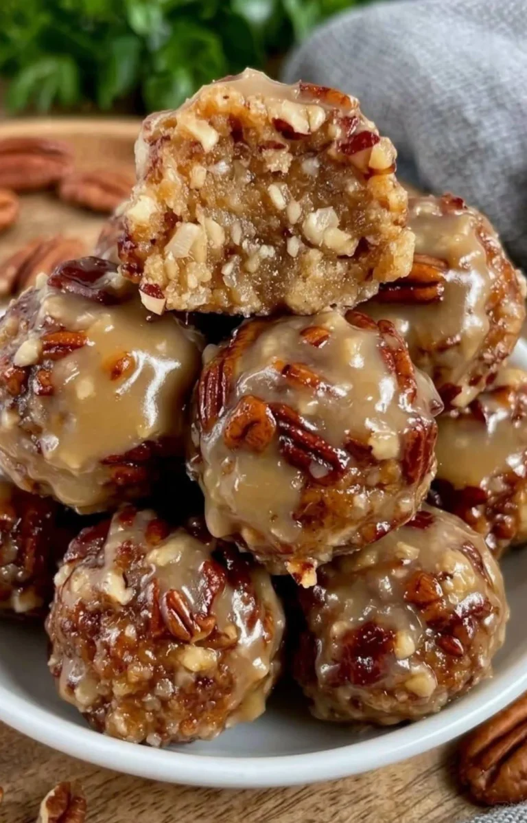 No-Bake High-Protein Pecan Pie Truffles (Healthy Snack)