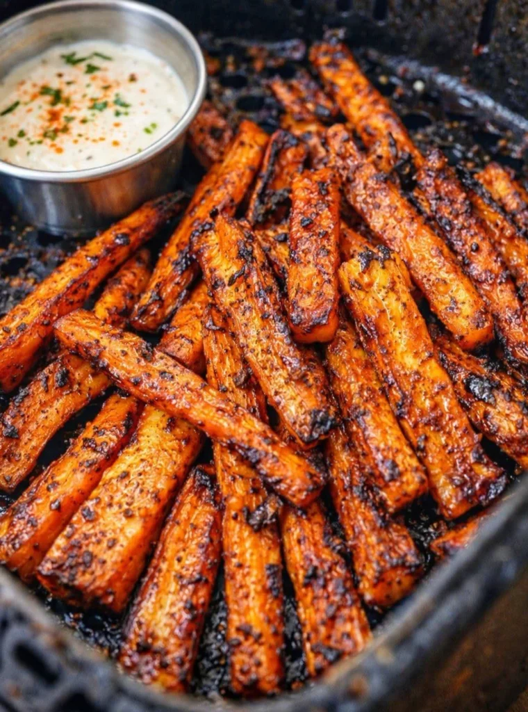 Air Fryer Roasted Carrots