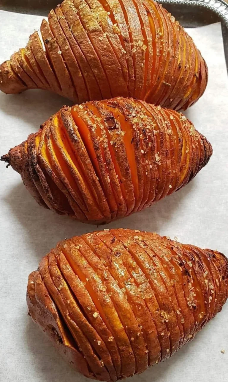 Hasselback sweet potatoes in the Air Fryer