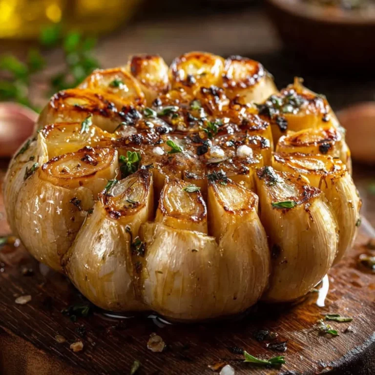 Golden Air Fryer Whole Garlic (Low-Carb Flavor Booster)