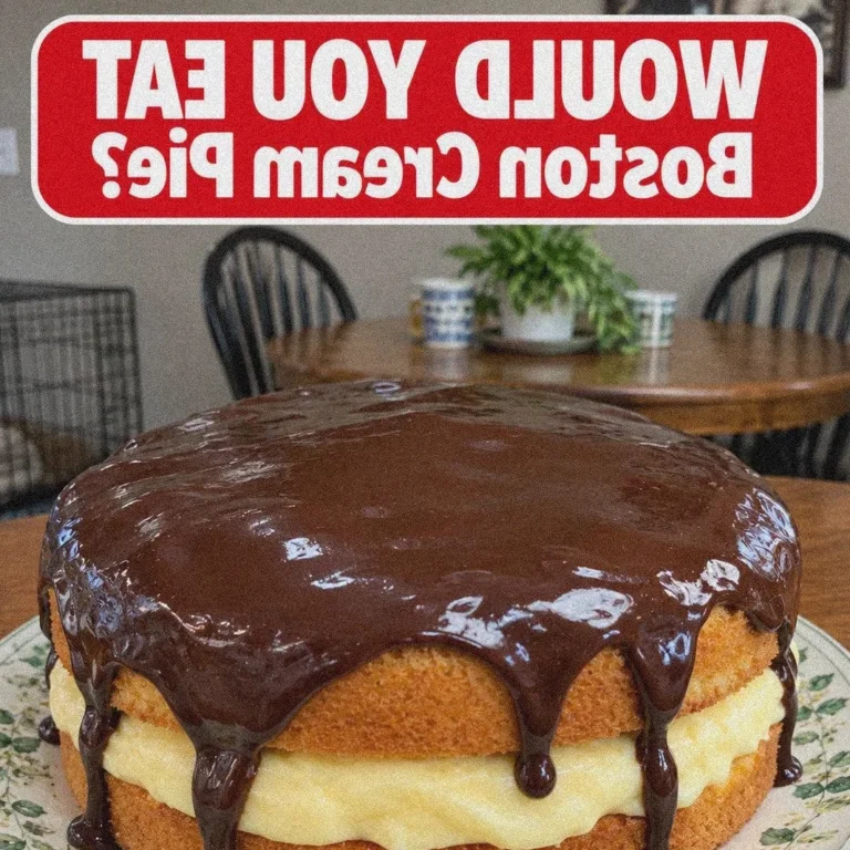 Classic Boston Cream Pie