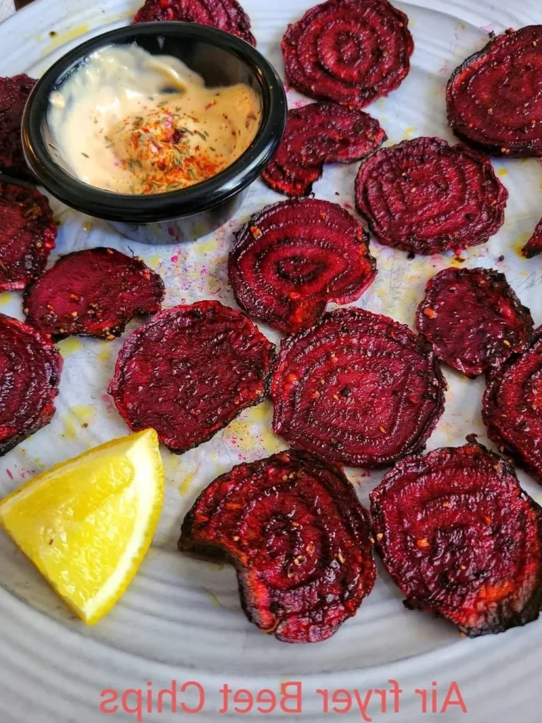 Easy Low-Carb Air Fryer Beet Chips Recipe