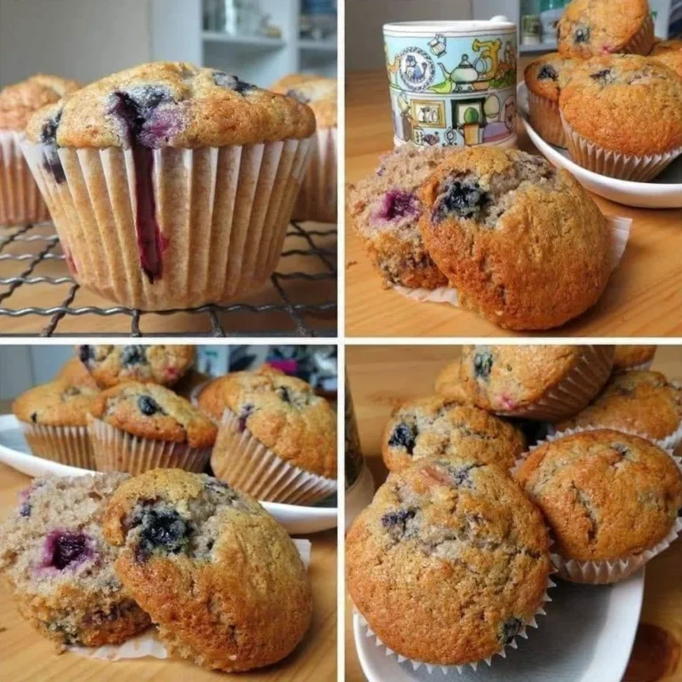 Triple Berry Muffins